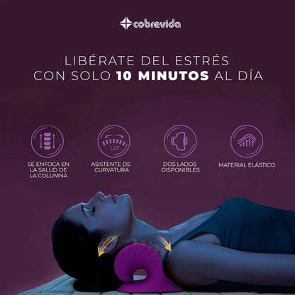 Almohada terapéutica de tracción cervical (Compra 1 y obtén 1 GRATIS!)