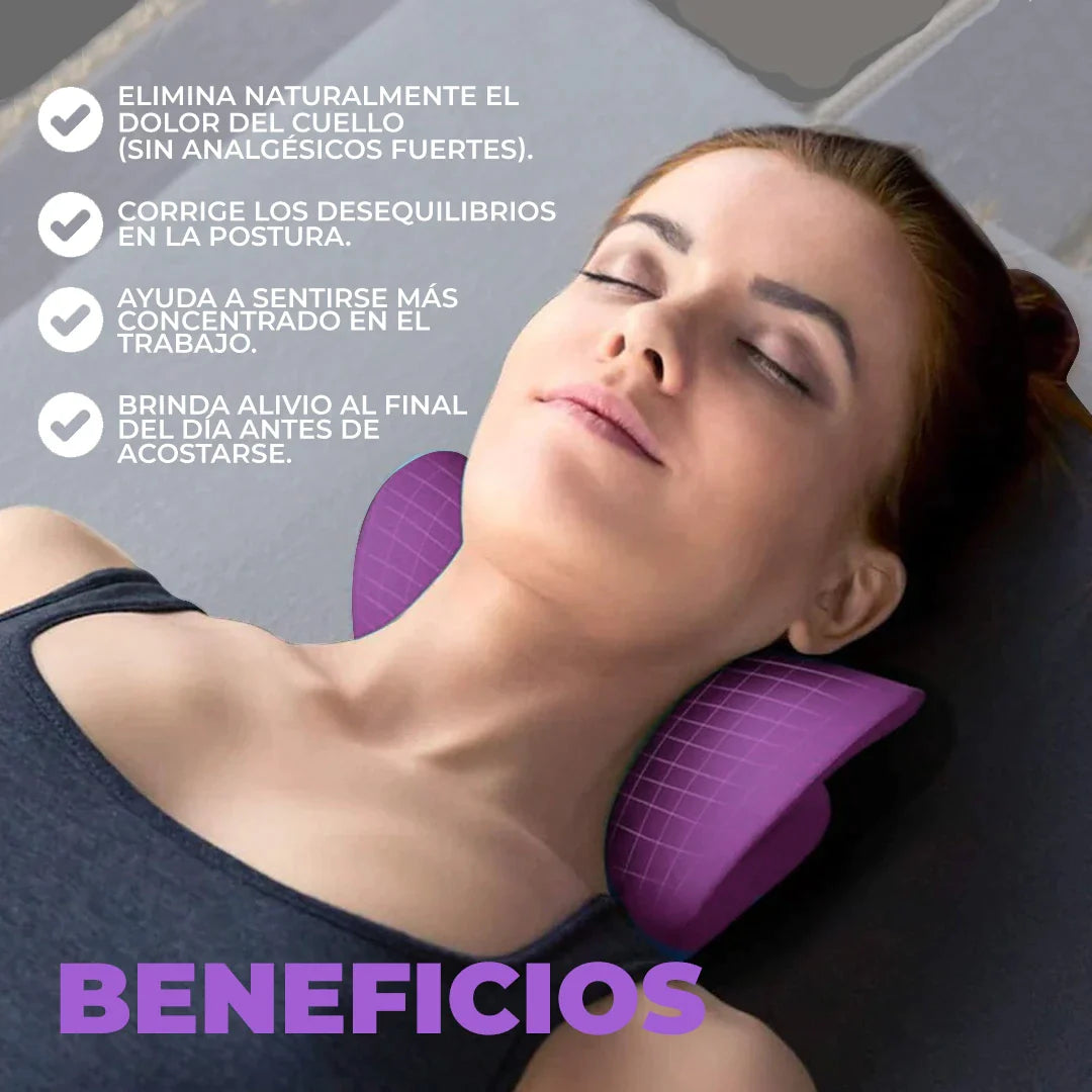 Almohada terapéutica de tracción cervical (Compra 1 y obtén 1 GRATIS!)