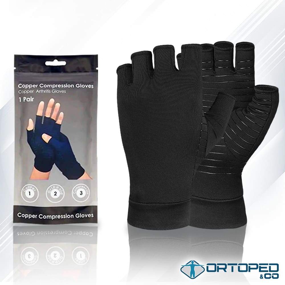 Oferta Especial - Pack Guantes de Compresión de Cobre para Artritis, Rigidez e Inflamación de las Manos (Cada pack contiene dos pares de guantes de compresión)