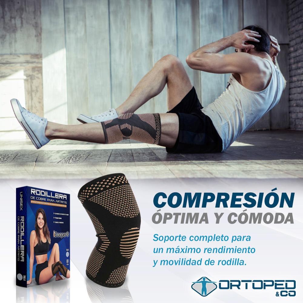 Oferta Especial - Pack Rodillera de Compresión de Cobre iCooper® para Alivio de Dolor en las Articulaciones y Artritis (Cada pack contiene 2 rodilleras)