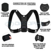 Corrector de Postura Unisex FlexEasy® | Alivio de dolor de espalda, cuello y clavícula