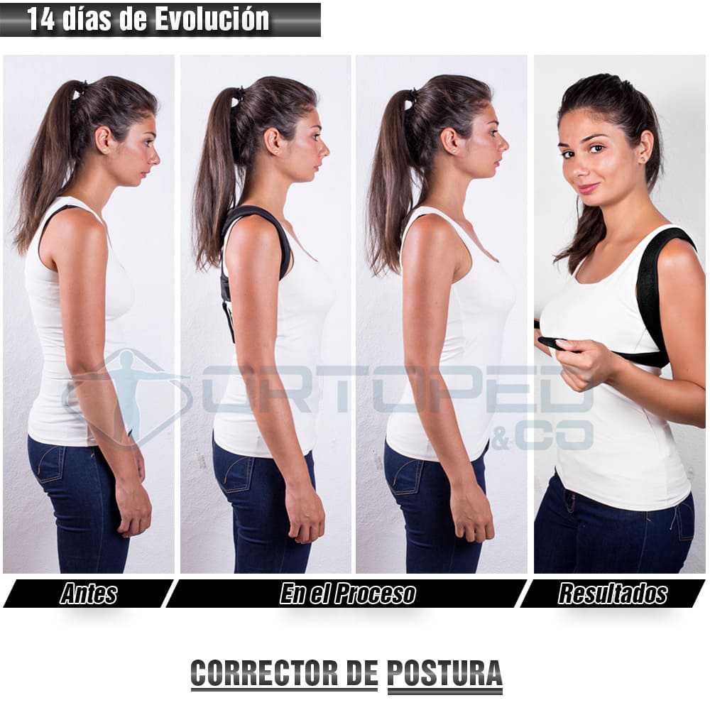 Corrector de Postura Unisex FlexEasy® | Alivio de dolor de espalda, cuello y clavícula